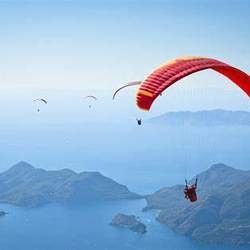 Paragliding promote
