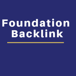 Foundation backlink promote