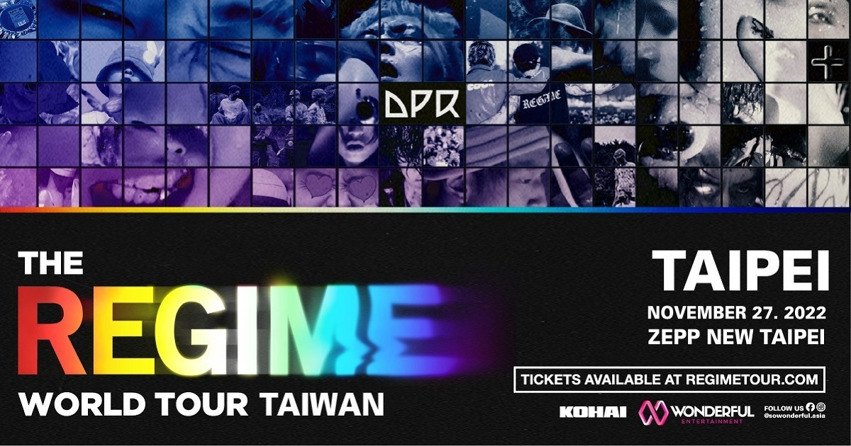 DPR THE REGIME WORLD TOUR Taipei